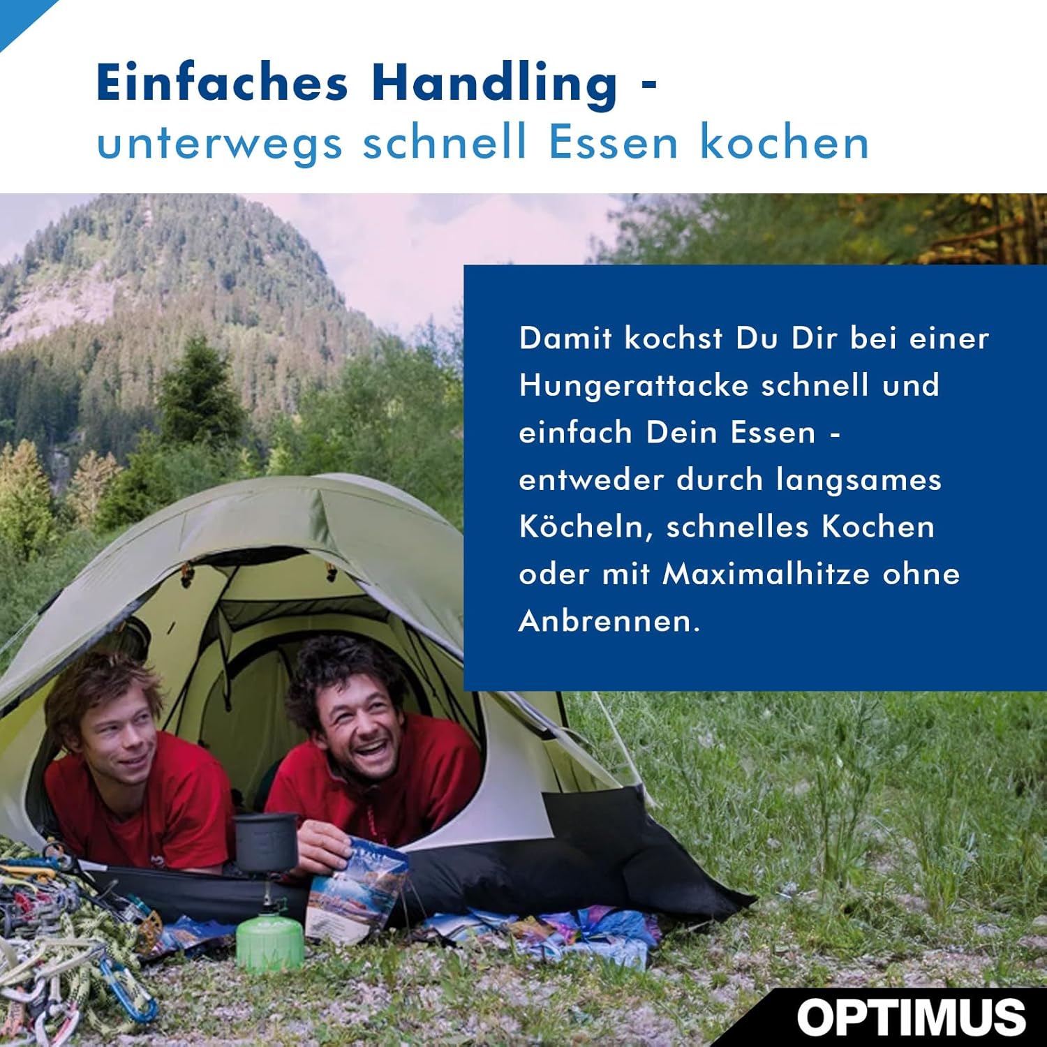 Optimus 8019749 Crux Lite Solo Cooking System Herd mit Topf – Bild 4