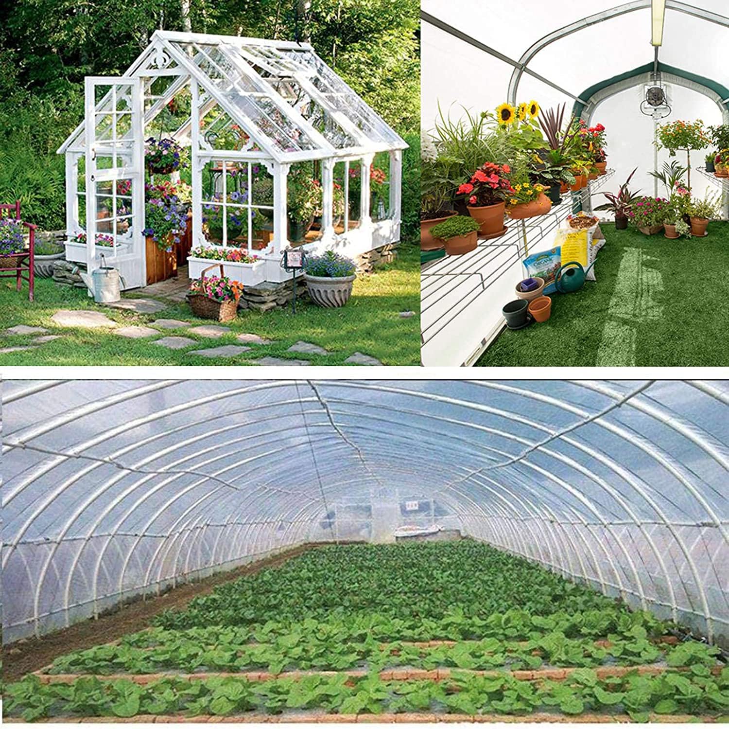 Hochwertige, transparente Plane (2 x 9 m), wasserdicht, mit Ösen, vielseitig einsetzbar, als Notunterkunft, robuster Schutz im Freien, ideal für Camping und Veranstaltungen. – Bild 2