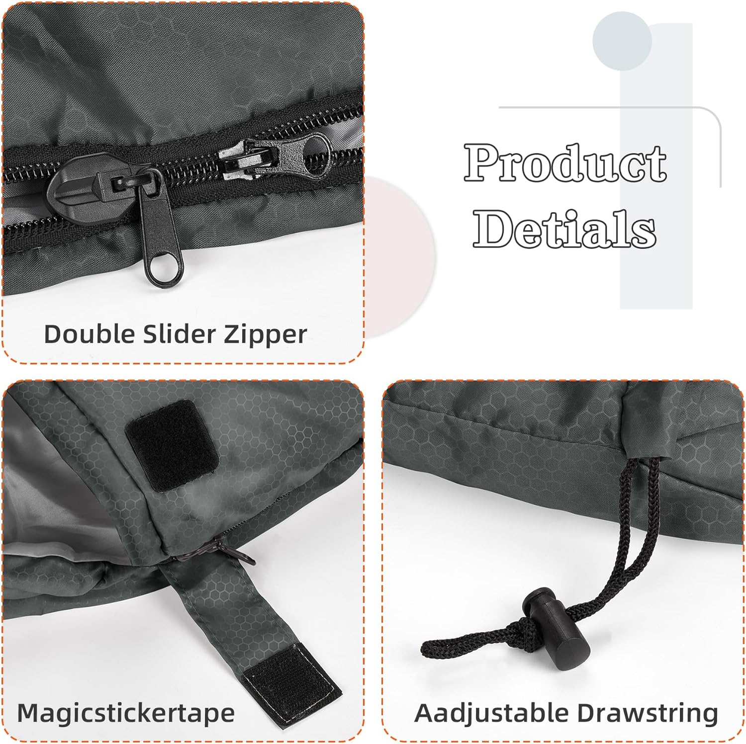 Schlafsack 3–4 Jahreszeiten für Outdoor-Camping, warm, Einzel-Erwachsene, wasserdicht, leicht, ultraleicht, Schlafsack für Erwachsene, Kinder, Camping, Wandern, Reisen – Bild 4
