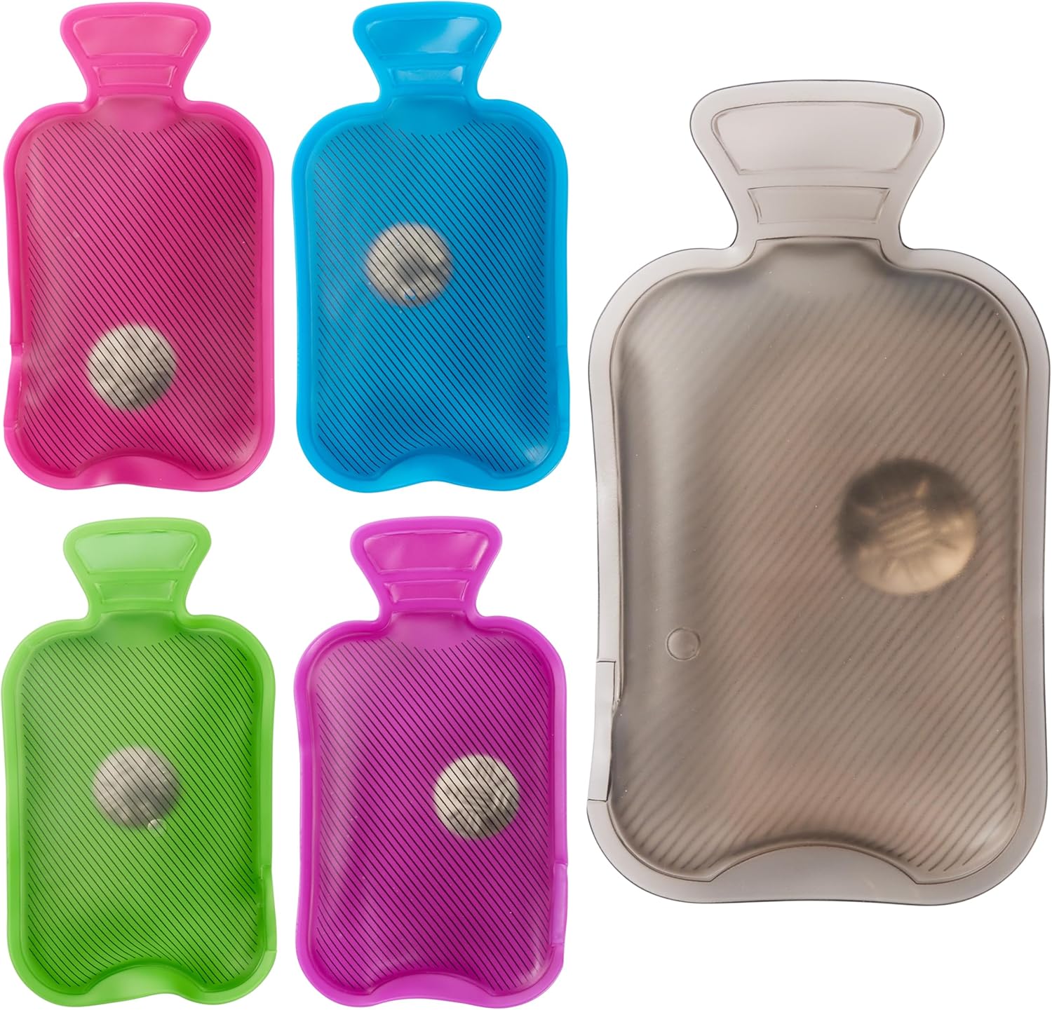 Bramble – 5er-Pack Mini-Wärmflaschen, Taschenwärmer, Handwärmer, Knickwärmer – wiederverwendbar und tragbar