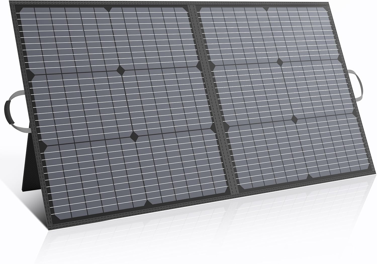 110 W tragbares Solarpanel, IP67 wasserdichtes faltbares Solarpanel-Kit mit 20 V Ausgang, 23,5 % Effizienzmodul für Outdoor-Camping, tragbares Kraftwerk, Laptops, Wohnmobil, Wohnmobil