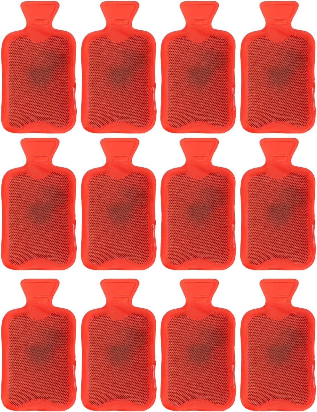 com-four Taschenwärmer, Handwärmer für unterwegs, Mini-Wärmflasche zum Bücken, wiederverwendbarer Taschenofen, robuster Fingerwärmer aus Kunststoff