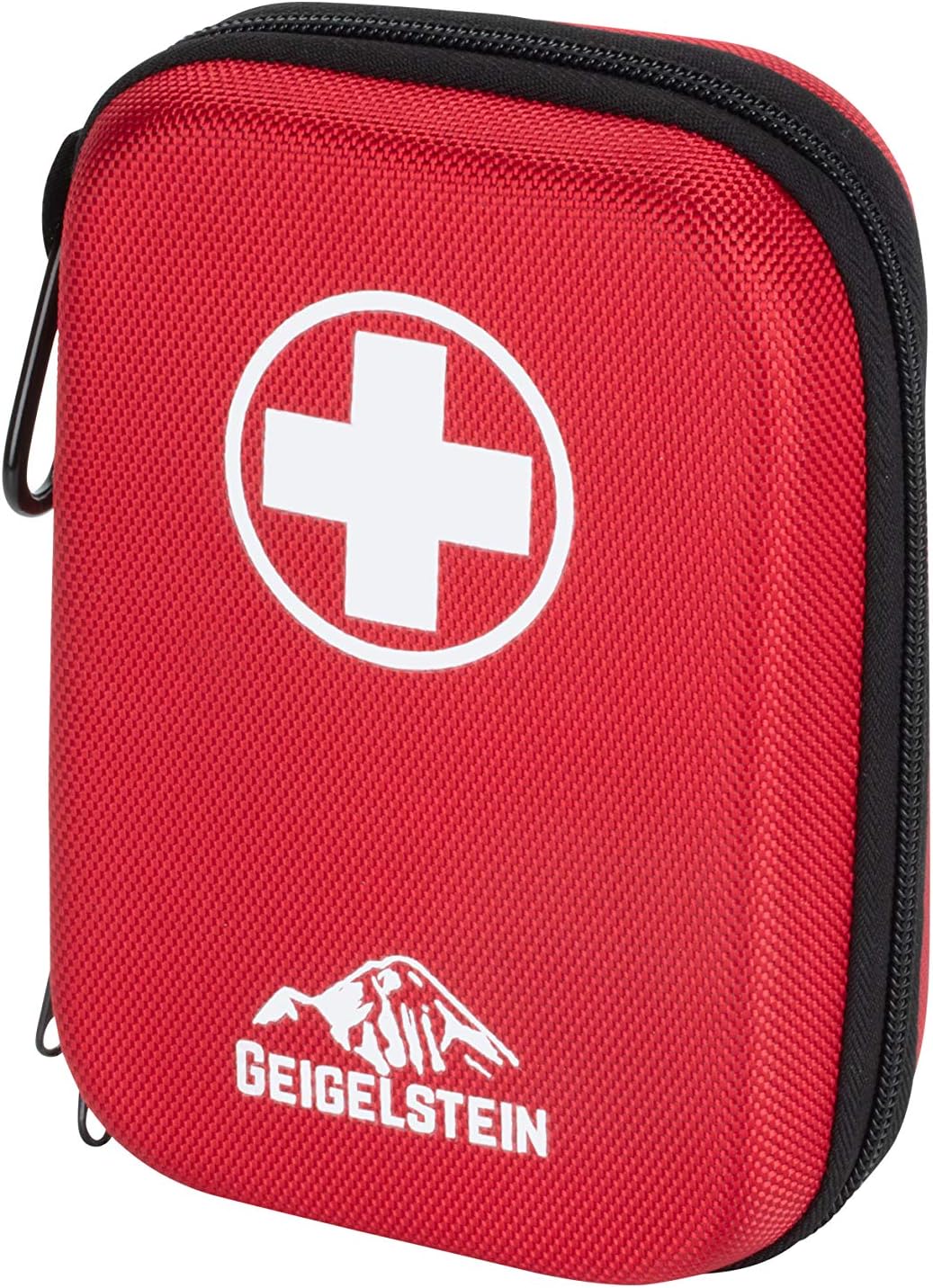 Reise-Erste-Hilfe-Set, hergestellt in Deutschland, mit Edelstahl-Pinzette für Wandern, Radfahren, Bergsteigen und Outdoor