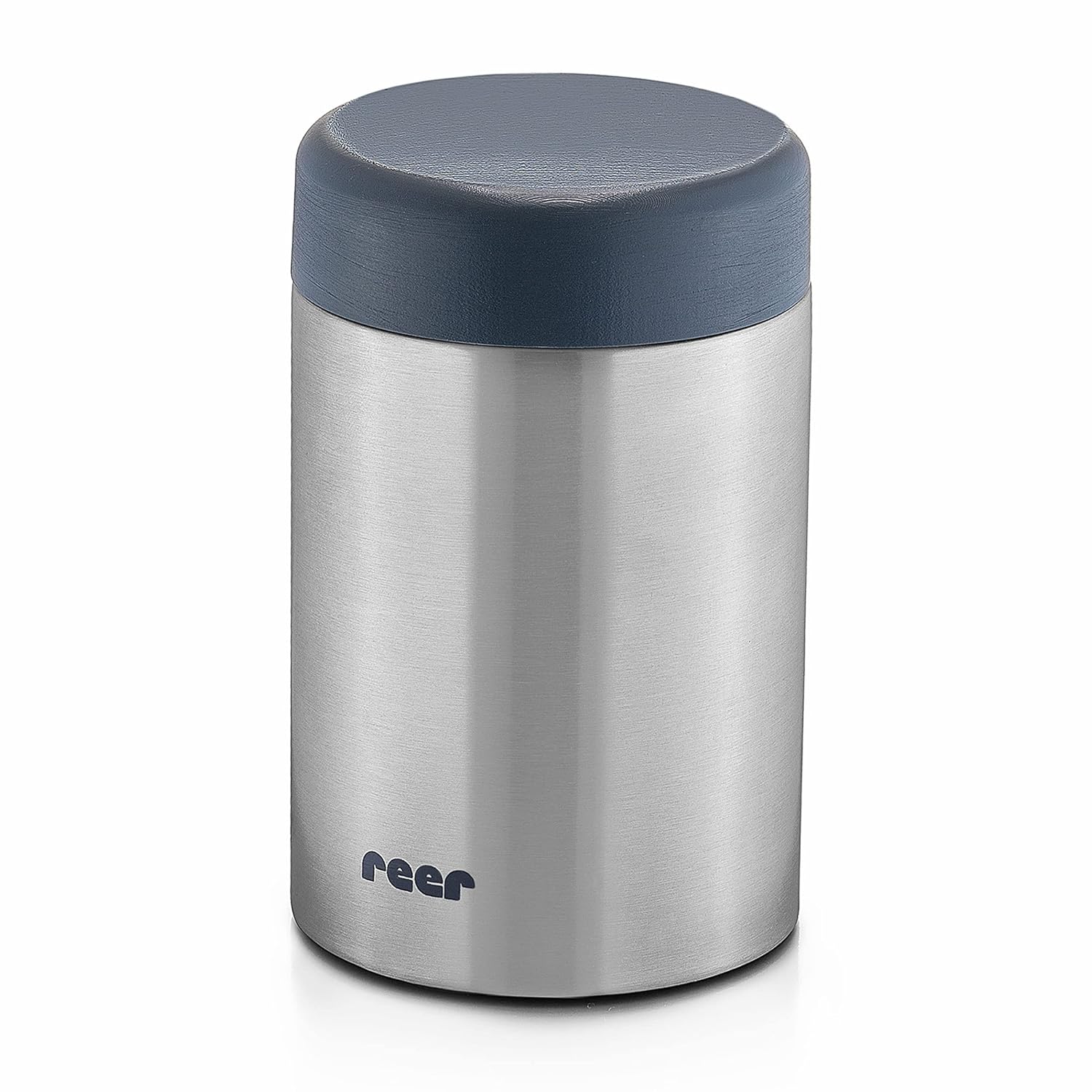 reer Pure Edelstahl Warmhaltebox, Thermobehälter, Speisen jederzeit warm halten, Warmhaltebehälter, Thermobox, 300 ml, Silber