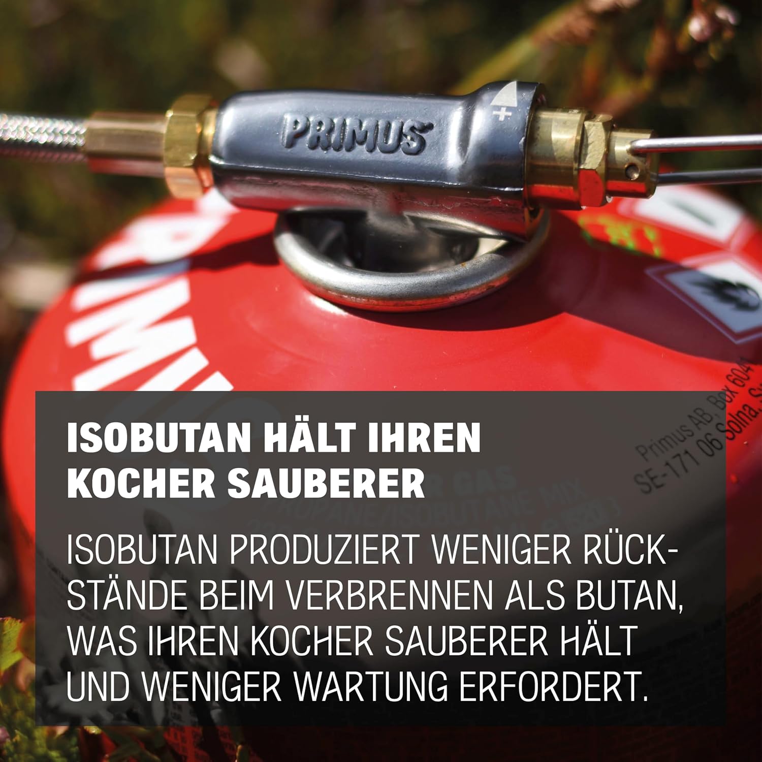 PRIMUS Gaskartusche – Power Gaskartusche – Gaskartuschen Schraubventil EN 417 Gaskartusche – Isobutan & Propan – Gasherdkartusche – Camping Gaskartusche – Schraubgaskartuschen – Campinggas – Bild 5