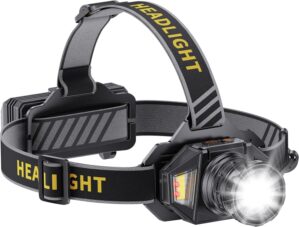 SIDARK Stirnlampe LED wiederaufladb...