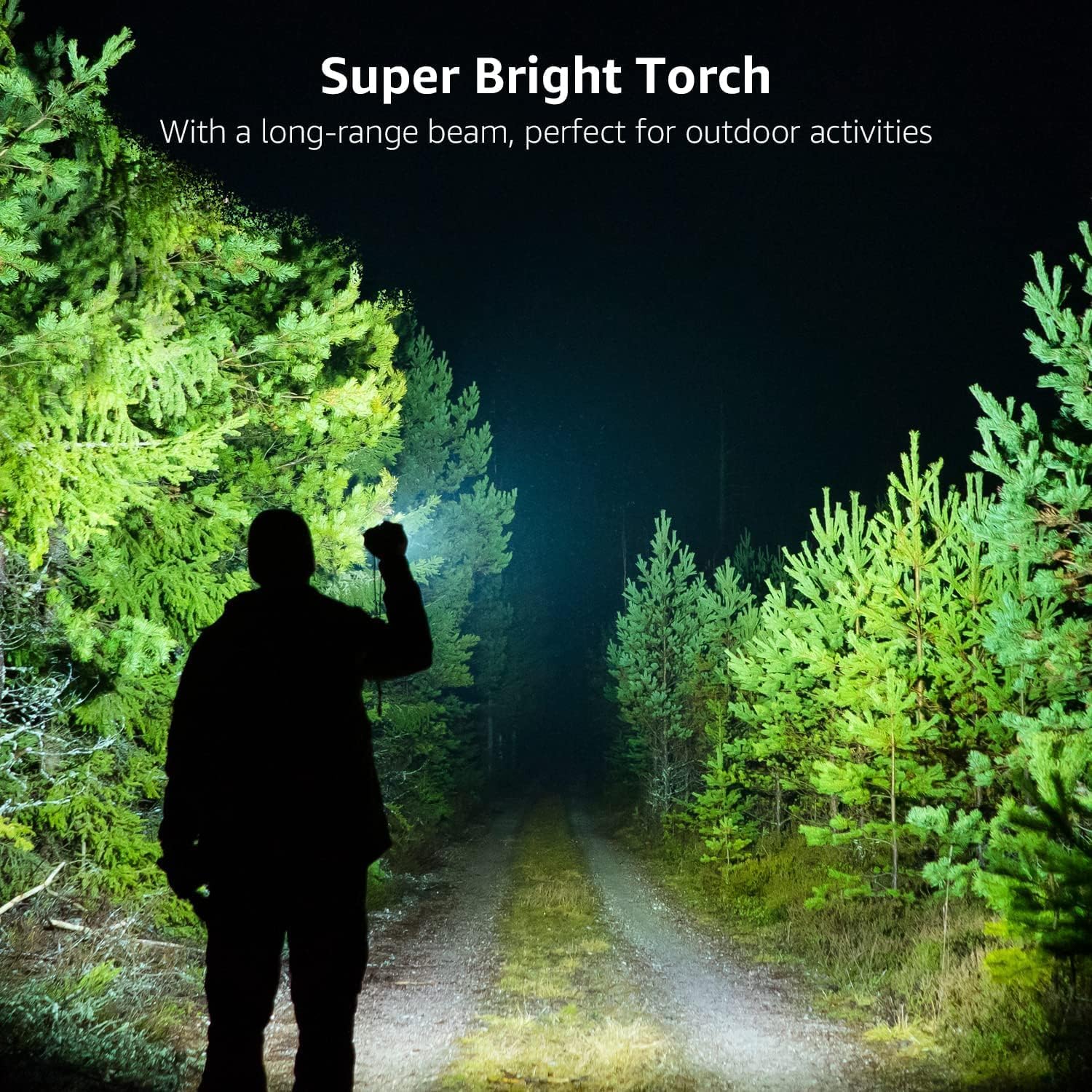 Lepro LED-Taschenlampe, LE2000, extrem helle kleine Taschenlampen, batteriebetrieben mit 5 Modi, zoombare Camping-Handlampe, wasserdicht, praktische Taschenlampe für draußen, Wandern, Angeln, Hundespaziergang | Extrem helle Mini-Taschenlampen (keine Batterien im Lieferumfang enthalten), wasserdichte Taschenlampe für Outdoor, Wandern, Geschenk, Notfall – Bild 2