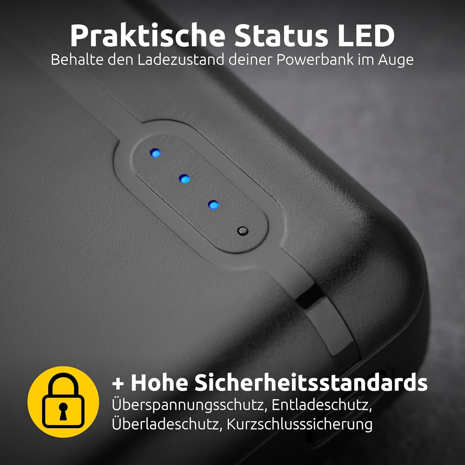 Intenso 7313550 Powerbank XS 20000, tragbares Ladegerät, 20000 mAh, geeignet für Smartphone/Tablet-PC/Digitalkamera, schwarz – Bild 6
