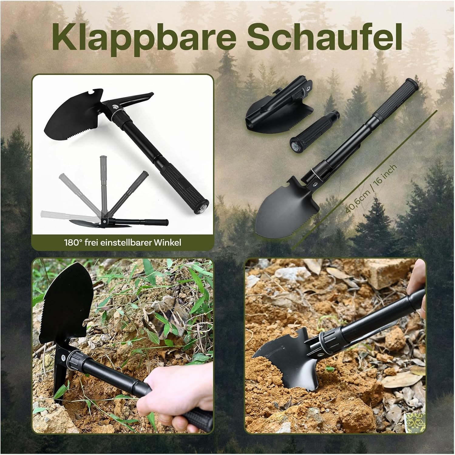 Survival Kit All-in-1 – MMOBIEL Notfallset – Survival-Ausrüstung mit Wasserfilter, Multitool etc. für Outdoor, Camping, Abenteuer, Outdoor-Wandern – Geschenke für Männer – Bild 3