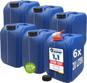 plasteo 20 Liter Trinkwasserkaniste...