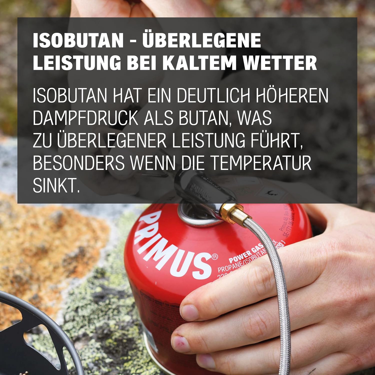 PRIMUS Gaskartusche – Power Gaskartusche – Gaskartuschen Schraubventil EN 417 Gaskartusche – Isobutan & Propan – Gasherdkartusche – Camping Gaskartusche – Schraubgaskartuschen – Campinggas – Bild 4