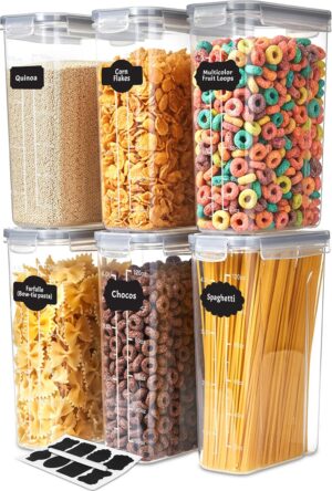 KICHLY Vorratsdosen (Set 6) – luf...