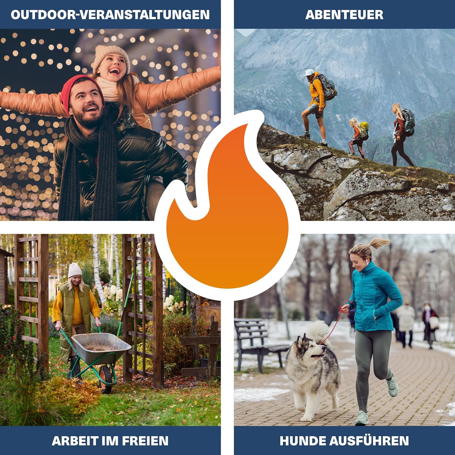 Bramble – Handwärmer – Luftaktivierte Taschenwärmer für Outdoor-Aktivitäten – Wärme in Minuten – Bis zu 10 Stunden Wärme – Bild 9