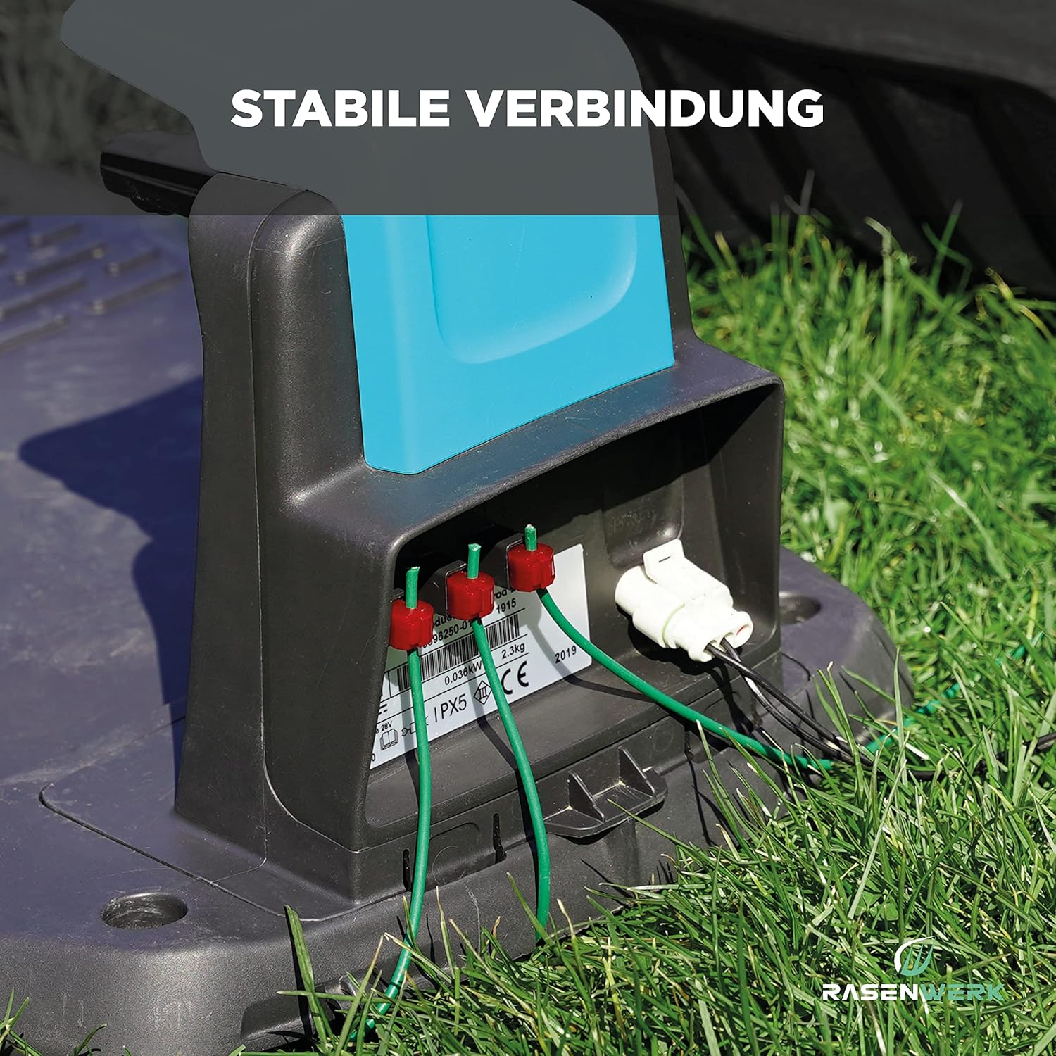 Anschlussklemmen für Mähroboter-Begrenzungskabel-Ladestation – T-Abzweigverbinder Abzweigklemmen Power Thief – kompatibel mit Gardena, Husqvarna, Worx, Yard Force – Rot – 3 Stück – Bild 6