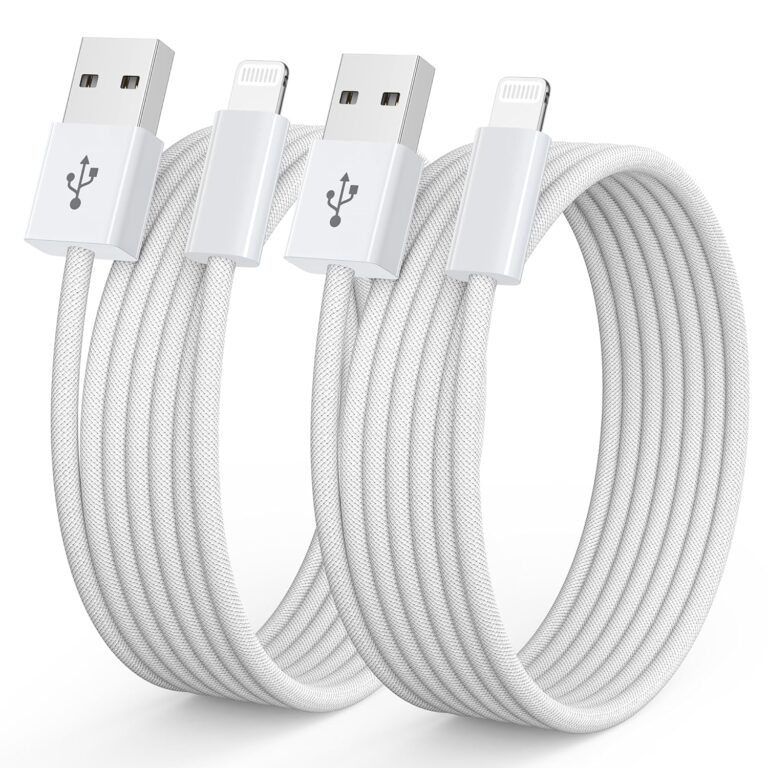 iPhone Ladekabel Apple Ladekabel 2er Pack 1m, Lightning Kabel MFi Zertifiziertes iPhone Kabel Schnellladekabel für iPhone 14 13 12 11 Pro/Pro Max/Mini, XR XS Max X, 8 7 6 6s Plus