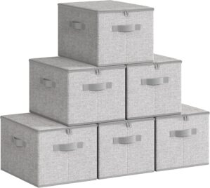 SONGMICS Aufbewahrungsbox mit Decke...