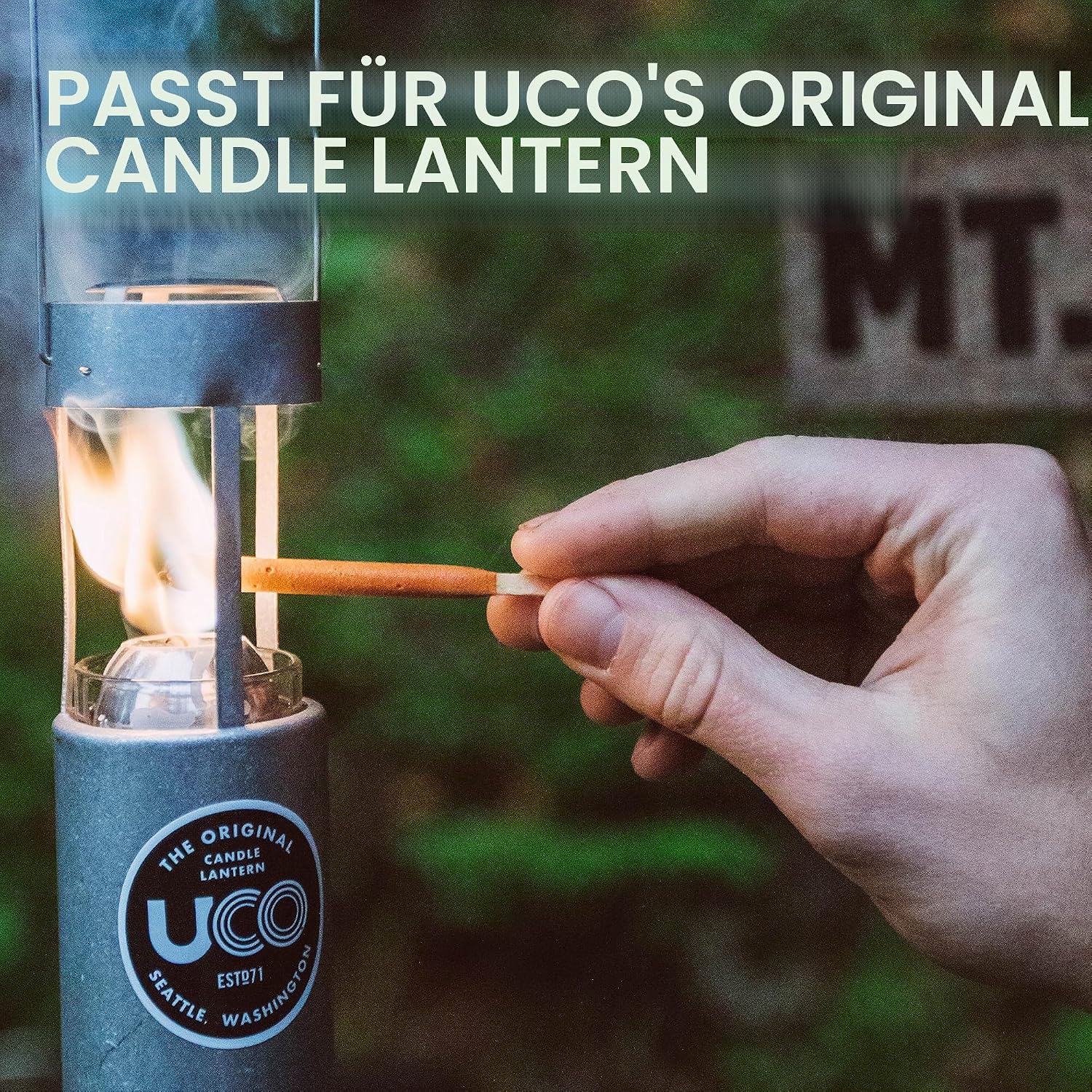 UCO 3,5" Kerzenlaternenkerzen – Bild 5
