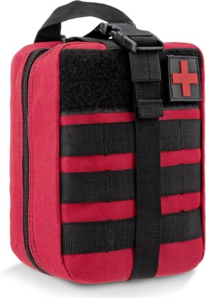 Taktische Erste-Hilfe-Tasche, leer,...