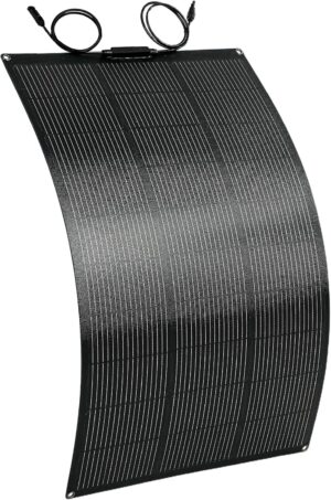HOMCOM Solarpanel 100 W, 18 V, trag...