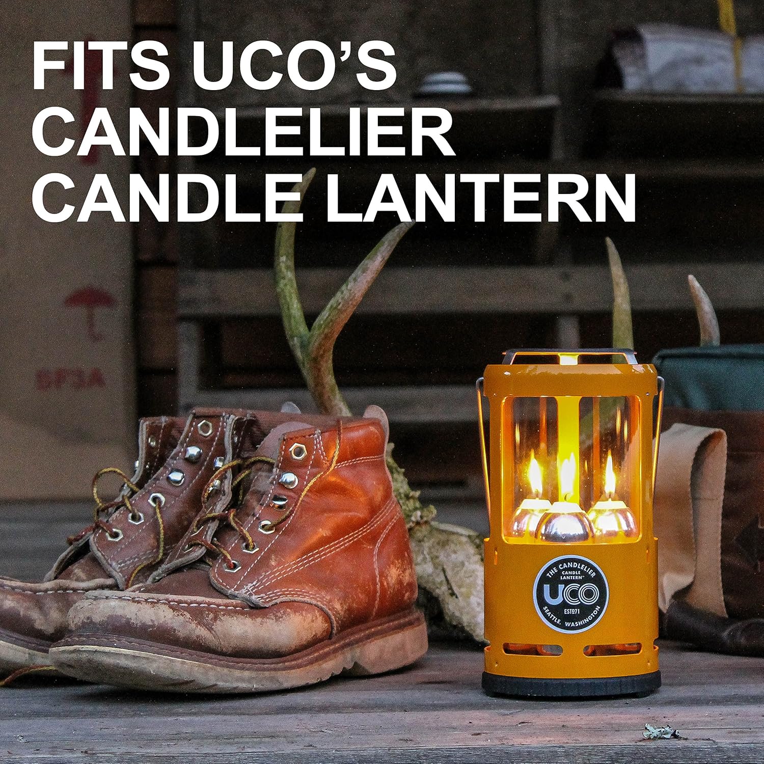 UCO 3,5" Kerzenlaternenkerzen – Bild 6