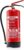 Protex Pulver-Feuerlöscher PDE 6 – 6 kg – für Brandklassen ABC – zertifiziert nach DIN EN 3 und CE – 9,5 kg – mit praktischer Halterung – mit Prüfplakette – hergestellt in der EU
