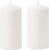 Candles Weiße zylindrische Kerze, perfekt für Hochzeiten und Partys, 6 cm x 15 cm, Stumpenkerze weiß, geruchlos, Notfallkerze groß, 2er-Pack (2,6 cm x 15 cm)