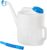 hünersdorff Trinkwasserkrug | Füllkrug | 13 Liter, lebensmittelecht aus HDPE, abschließbar, 2 Griffe, ideal für Wohnwagen, Wohnmobil und Camping, natürliche Farbe