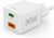 Hama Schnellladegerät USB (Mehrfachladegerät, USBC, USBA, Universal-Ladegerät Handy Tablet, Netzstecker Quick Charge, Power Delivery/Quick Charge 3.0, Schnellladegerät, 30 W)