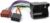 Sound-Way Kabeladapterstecker ISO kompatibel mit Citroen Peugeot