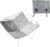 Klappbarer Grill, Camping, Outdoor, mobiler Edelstahlgrill, tragbar, faltbar, mit Feuerschale