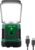 LE Tragbare LED-Campinglaterne, superheller 4400 mAh batteriebetriebener Suchscheinwerfer mit Aufhänger und Haken, 4 Helligkeitsstufen, dimmbares Notlicht für Stromausfälle, Wandern, Camping, Notfälle, Pannen und mehr