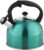 Amazon Basics – Teekessel aus Edelstahl, 2,3 Liter, Blaugrün