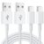 USB C Kabel (2 Stück 1 m), USB Typ C Ladekabel Schnellladung für Samsung Galaxy S24 S23 S22 S21 S20 S10 S9 Note 10 9 8, iPhone 15 Pro, Google Pixel, Hawei, Xiaomi, OnePlus, Sony Xperia