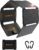 Solarladegerät 40 W, FlexSolar ETFE Monokristallines Solarpanel faltbar 3-Port USB PD18W QC3.0 Typ-C tragbares Solarladegerät IP67 Ladegerät für Outdoor-Camping Smartphone Tablet Power Bank Kamera