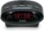 iCES ICR-210 Uhrenradio (2X Weckzeiten, Schlummerfunktion, Sleep-Timer) schwarz | ICR-210 – PLL FM – Schlummerfunktion – Sleep-Timer – Gangreserve – kompakt – Schwarz