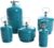 Leere befüllbare Gasflasche, Propan, Butan, Camping, Grill, Gasbrenner, Kochflasche, nachfüllbar, 0,5 kg, 1 kg, 2 kg, 3 kg, 5 kg, Transferschlauch-Adapter wählbar