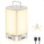 Blukar LED-Campinglampe, superhelle 116 LEDs Campinglaterne mit 7 Lichtmodi, USB C wiederaufladbar, 10+ Stunden Betriebszeit, multifunktionales Notlicht, Zeltlampe für Camp, Wandern, kühles Grau