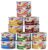 12 Dosen à 125 g Dosenwurst, 6 Sorten je 2 Dosen, gesamt 1,5 kg, Lebensmittelvorrat, Konserven, Kräuter, alkoholfrei