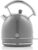Swan Retro-Wasserkocher, 1,8 Liter, Vintage-Design, automatische Abschaltung, Strix-Controller, kabellos, BPA-freier Edelstahl, 3000 W, grau