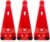 3 x Dreieck-Feuerlöscherhaken | Wandhalterung zum Aufhängen des Feuerlöschers | Universeller Wandhalter für Feuerlöscher bis 12 kg | Wandmontage für Zuhause oder Büro