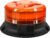 AnTom kreisförmige Batterie, 9 Blinkmuster, 12 V, 24 V, gelbes Warnlicht, LED-Magnet, mit Auto-Ladekabel und USB-Kabel für Auto, LKW, Traktor, Golfwagen, SUV