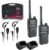 Albrecht Tectalk Worker 3 2-teiliges Kofferset, 29825, PMR446-Funkgeräte, robuste Walkie-Talkies für Baustelle, Sicherheit, Betrieb, Outdoor, inklusive Zubehör