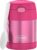 Thermoskanne Kinder FUNTAINER Thermobehälter 0,30 L 5 Stunden heiß Himbeerrosa | mit Löffel, 7 h kalt, auslaufsicher, Edelstahl-Isolierbehälter für Essen, Müsli & Snacks, Schule, Kita, Pausen, rosa