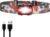 Lepro 3W LED wiederaufladbare Stirnlampe, doppelte Stromversorgung, Stirnlampe mit USB-C und 3 AAA (nicht im Lieferumfang enthalten), 10 Modi & rotes Licht, IPX4 wasserdicht, leichte Stirnlampen, ideal zum Joggen und Camping