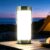 Glocusent Wiederaufladbare Campinglampe, 5000 mAh Campinglampe mit 3 Farben und 5 Helligkeitsstufen für 80 Stunden Dauer – IP68 wasserdicht, Zeltlampe mit SOS-Modus für Notlicht, Wandern (Hellgrün)