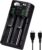IMREN Universal-Akkuladegerät 18650, 3,7 V Lithium-Ionen-Akku-Ladegerät für 18650 10440 14500 14650 18500 18350 18700 26650 1,2 V NI-MH/NI-Cd AA AAA C Akku (2 Steckplätze)