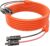 Tonton Solarkabel 6 mm² Verlängerung 3 m 10 AWG, Solarpanel-Verlängerungskabel mit Buchse und Stecker, Solaranschlüsse, wasserdichtes PV-Kabel für Haus, Wohnmobil und Solaranlagen (6 mm²3 M)