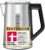 ROMMELSBACHER Wasserkocher WK 3000 – Stiftung Warentest Sieger 3/2025, 1,7 Liter, 1-Knopf-Bedienung, Set-Start-Funktion, Temperaturwahl von 45-100 °C, geschlossener Topfboden, automatischer Kochstopp