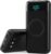 Kabellose Powerbank 26800 mAh mit 3 Kabeln, 7 in 1 25 W PD3.0 + QC4.0 Schnelllade-USB-C-Powerbank, 6 Ausgänge, externe Handy-Akkus mit LCD-Display, kompatibel mit iPhone 17/16/15/14, Huawei, Samsung