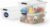 Iris Ohyama FTB-12.5 Aufbewahrungsboxen mit Deckel, 12,5 l, 3er-Set, transparent, sicherer Verschluss, stapelbar, Griffe, Schlafzimmer, Schrank, Büro, Organisation, BPA-freier Kunststoff, Organizer-Boxen, FTB-12.5